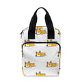 Sleeping Corgi Pattern Print Bible Tote Bag