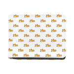Sleeping Corgi Pattern Print Bifold Wallet