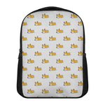 Sleeping Corgi Pattern Print Casual Backpack