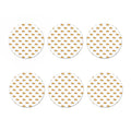 Sleeping Corgi Pattern Print Coaster Set