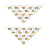 Sleeping Corgi Pattern Print Dog Bandana