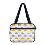 Sleeping Corgi Pattern Print Double Strap Bible Bag
