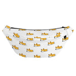 Sleeping Corgi Pattern Print Fanny Pack
