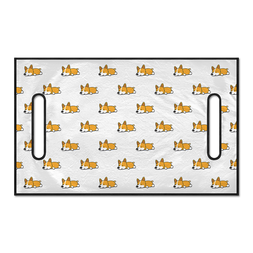 Sleeping Corgi Pattern Print Golf Cart Seat Cover