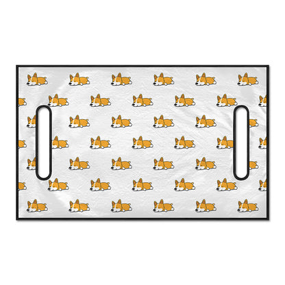 Sleeping Corgi Pattern Print Golf Cart Seat Cover
