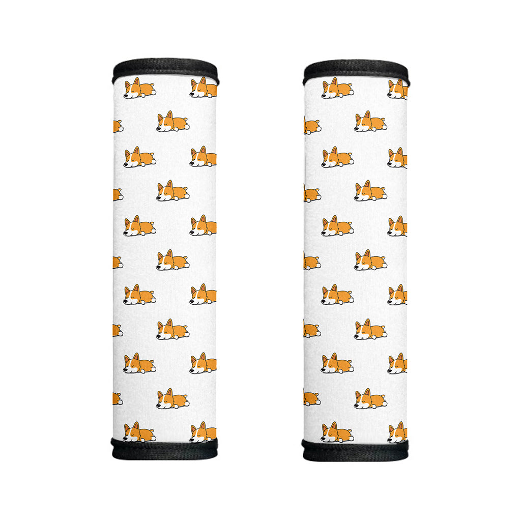 Sleeping Corgi Pattern Print Handle Covers