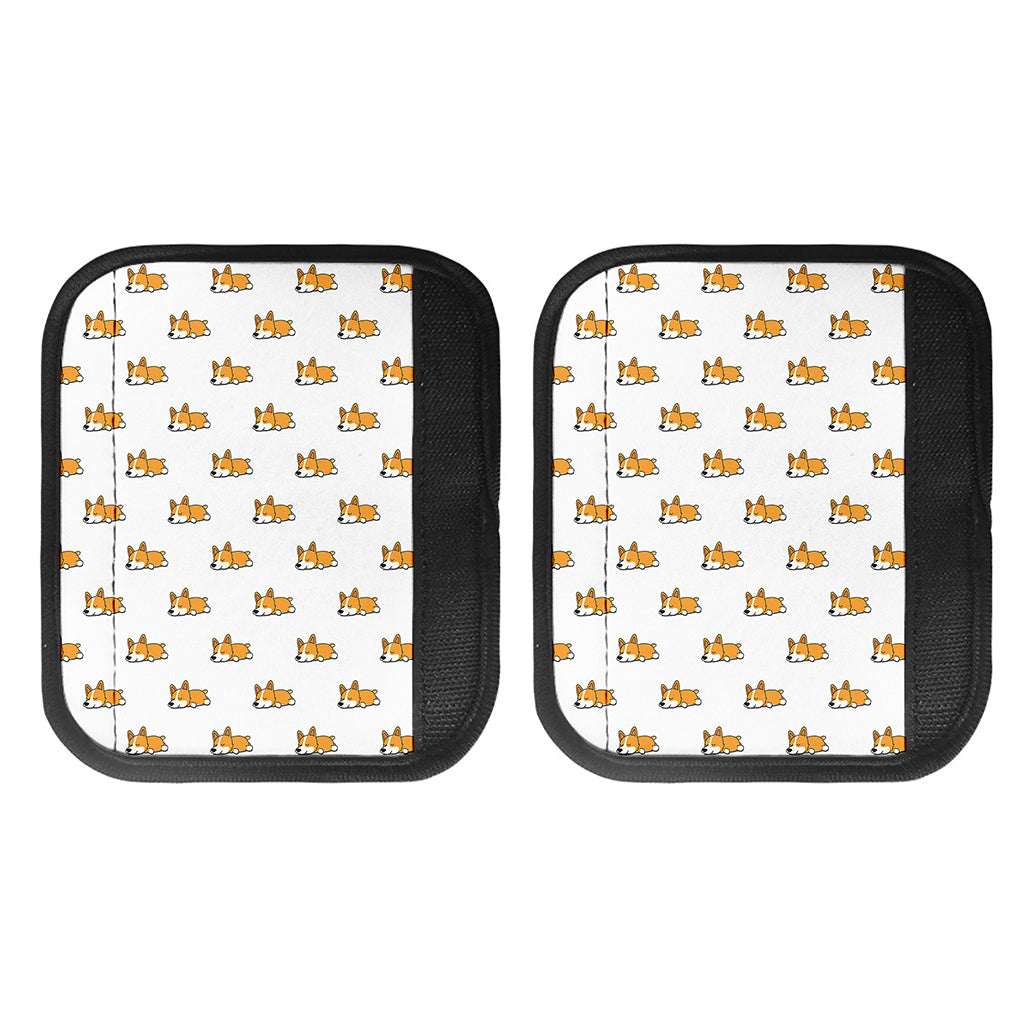 Sleeping Corgi Pattern Print Handle Covers