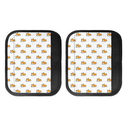 Sleeping Corgi Pattern Print Handle Covers