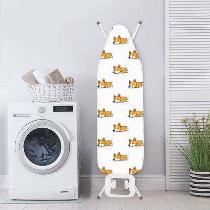 Sleeping Corgi Pattern Print Ironing Board Cover