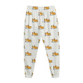 Sleeping Corgi Pattern Print Jogger Pants