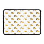 Sleeping Corgi Pattern Print Kitchen Mat