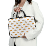 Sleeping Corgi Pattern Print Laptop Sleeve With Handle