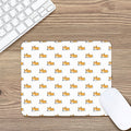 Sleeping Corgi Pattern Print Mouse Pad