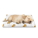 Sleeping Corgi Pattern Print Pet Cooling Mat Cover