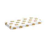 Sleeping Corgi Pattern Print Piano Keyboard Cover