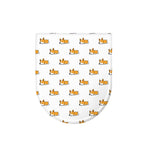Sleeping Corgi Pattern Print Toilet Lid Cover