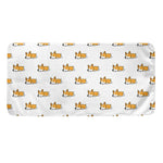 Sleeping Corgi Pattern Print Towel