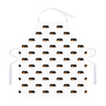 Sleeping Rottweiler Pattern Print Adjustable Apron