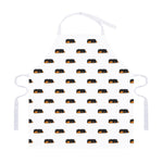 Sleeping Rottweiler Pattern Print Adjustable Apron