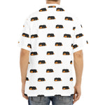 Sleeping Rottweiler Pattern Print Aloha Shirt