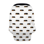 Sleeping Rottweiler Pattern Print Baby Seat Cover