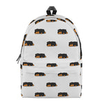 Sleeping Rottweiler Pattern Print Backpack