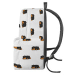 Sleeping Rottweiler Pattern Print Backpack