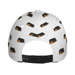 Sleeping Rottweiler Pattern Print Baseball Cap