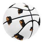 Sleeping Rottweiler Pattern Print Basketball
