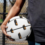 Sleeping Rottweiler Pattern Print Basketball