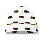 Sleeping Rottweiler Pattern Print Beanie