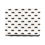 Sleeping Rottweiler Pattern Print Bifold Wallet