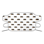 Sleeping Rottweiler Pattern Print Car Windshield Snow Cover