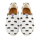 Sleeping Rottweiler Pattern Print Casual Shoes