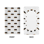 Sleeping Rottweiler Pattern Print Changing Pad Cover