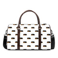 Sleeping Rottweiler Pattern Print Duffel Bag
