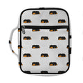 Sleeping Rottweiler Pattern Print Front Pocket Bible Bag