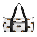 Sleeping Rottweiler Pattern Print Gym Bag