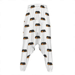 Sleeping Rottweiler Pattern Print Hammer Pants
