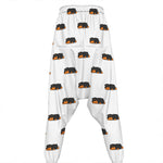 Sleeping Rottweiler Pattern Print Hammer Pants
