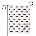 Sleeping Rottweiler Pattern Print House Flag