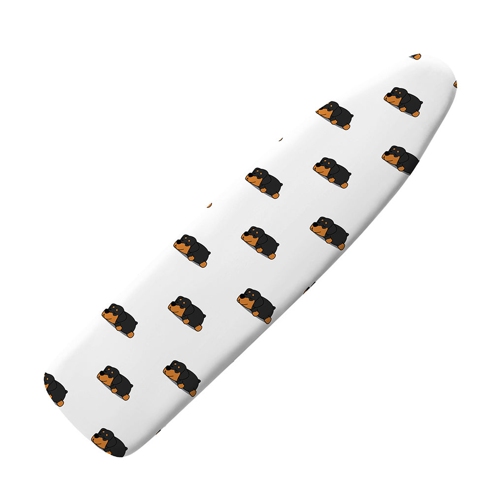 Sleeping Rottweiler Pattern Print Ironing Board Cover