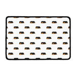 Sleeping Rottweiler Pattern Print Kitchen Mat