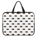 Sleeping Rottweiler Pattern Print Laptop Sleeve With Handle