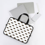 Sleeping Rottweiler Pattern Print Laptop Sleeve With Handle