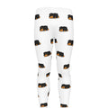 Sleeping Rottweiler Pattern Print Men's Leggings