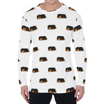 Sleeping Rottweiler Pattern Print Men's Long Sleeve T-Shirt