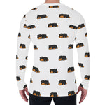 Sleeping Rottweiler Pattern Print Men's Long Sleeve T-Shirt