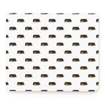 Sleeping Rottweiler Pattern Print Mouse Pad