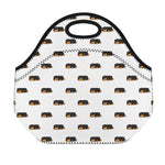 Sleeping Rottweiler Pattern Print Neoprene Lunch Bag